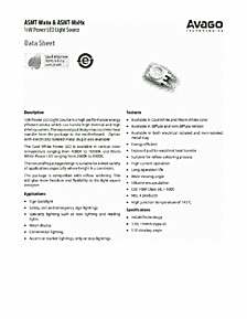 DataSheet ASMT-MY62 pdf